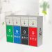 Thùng rác inox nhiều ngăn cửa đẩy