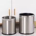 Thùng rác inox tròn 2 lớp