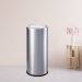 Thùng rác inox tròn nắp bập bênh Ø30cm