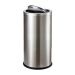 Thùng rác inox tròn nắp lật Ø25cm