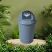 Thùng rác nhựa 100L nắp lật
