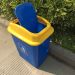 Thùng rác nhựa có nắp bập bênh 30L