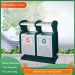 Thùng rác thép sơn tĩnh điện đôi ngoài trời