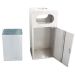 Thùng rác vuông Inox gạt tàn thuốc