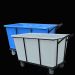 Xe chở đồ giặt là bằng nhựa khung thép