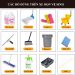 Xe đẩy dọn vệ sinh 3 tầng