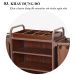 Xe đẩy làm buồng 2 túi vải