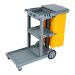 Xe đẩy làm vệ sinh chữ L có nắp