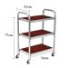 Xe đẩy phục vụ 3 tầng nhà hàng