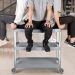 Xe đẩy thức ăn bằng nhựa khung nhôm
