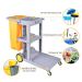 Xe làm vệ sinh 3 tầng chữ L không nắp