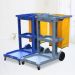 Xe làm vệ sinh 3 tầng chữ L không nắp