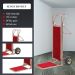 Xe kéo đẩy hành lý inox vàng
