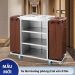 Xe trolley làm buồng khung inox