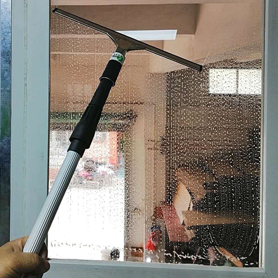 Hình ảnh thực tế bộ dụng cụ lau kính gia đình