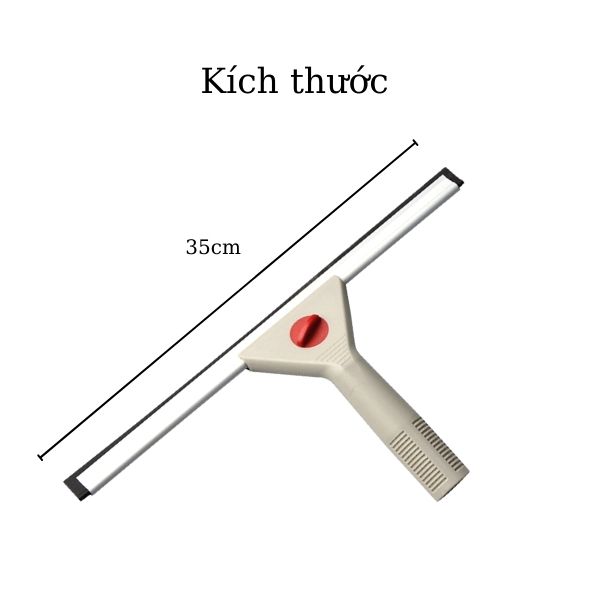 Chi tiết kích thước cây gạt nước lau kính nhựa