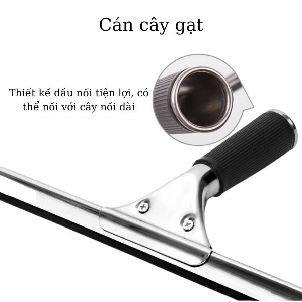 Tay cầm thiết kế đầu nối với cây nối dài tiện lợi