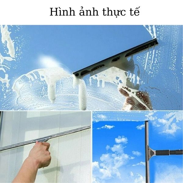 Hình ảnh thực tế bộ tay lau kính nhập khẩu