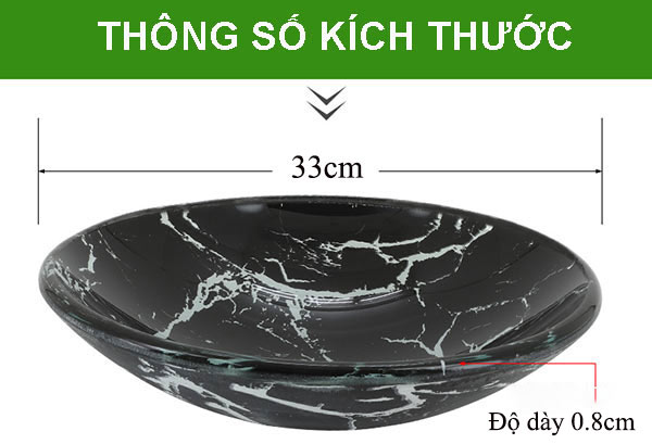 Kích thước khay thủy tinh