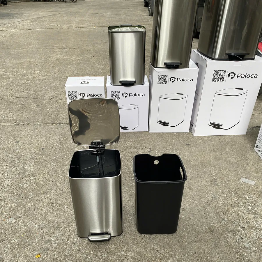 Chất lượng thùng rác inox thanh lý đảm bảo tốt
