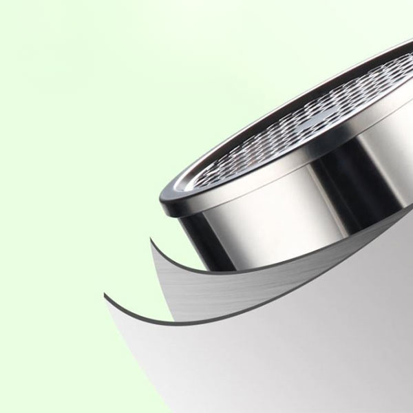 Thùng đựng rác inox có gạt tàn tròn