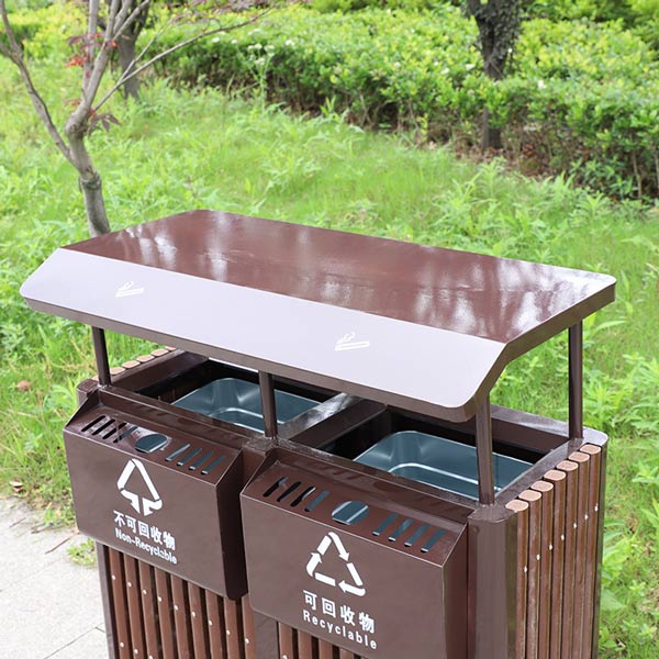 Mái che thùng rác tiện lợi