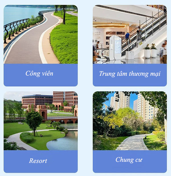 Thùng rác đường phố 2 ngăn inox