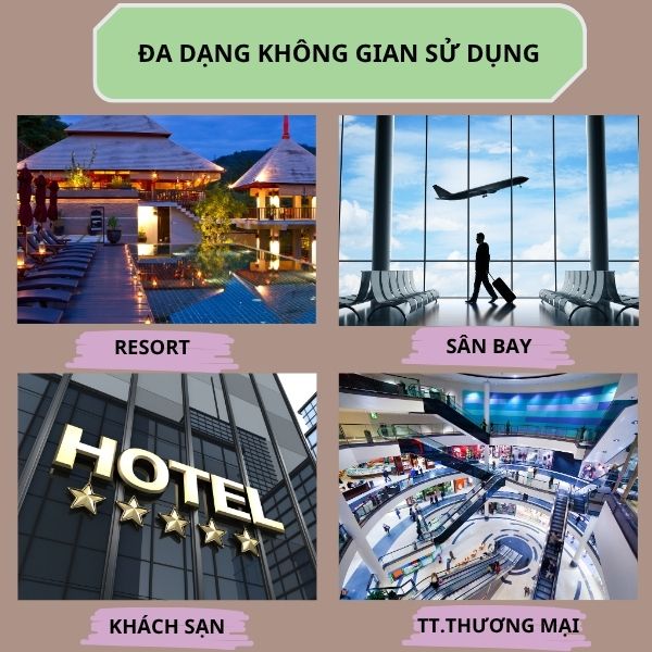 Các không gian sang trọng rất ưa chuộng thùng rác đá hoa cương