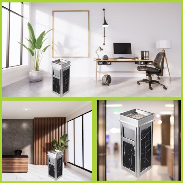 Mẫu thùng rác cao cấp, đẹp phù hợp nhiều không gian