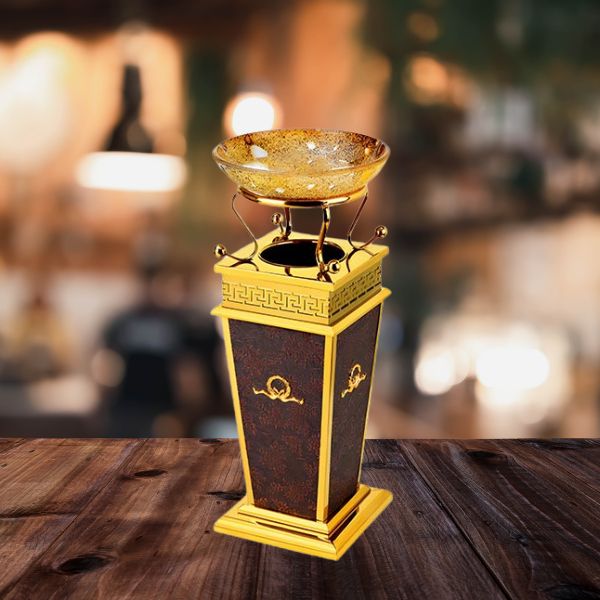 Thùng rác giả da tiền sảnh đẹp