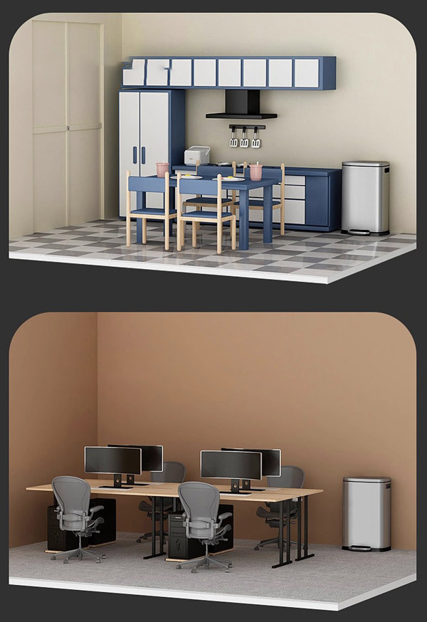 Thùng rác inox đạp chân vuông 50L