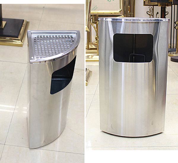 Hình ảnh chụp thật thùng rác góc phòng