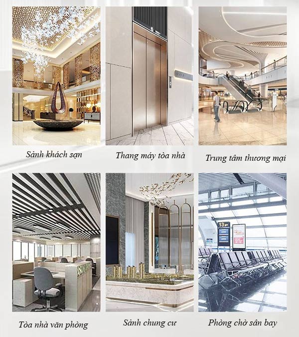 Mẫu thùng rác là lựa chọn phù hợp cho không gian sang trọng