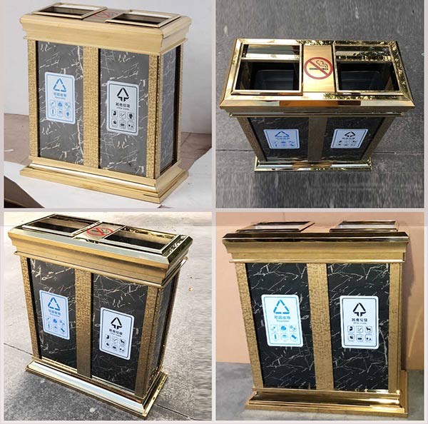 Mẫu thùng rác thiết kế đẹp, tiện dụng