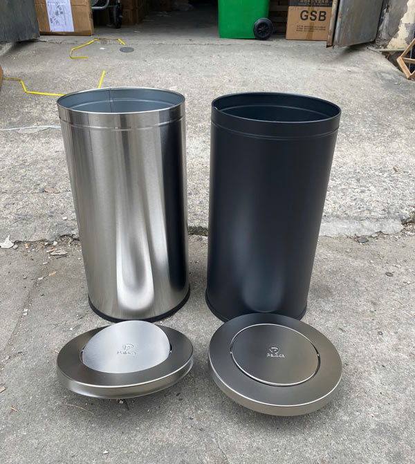 Thùng rác inox nắp bập bênh Paloca