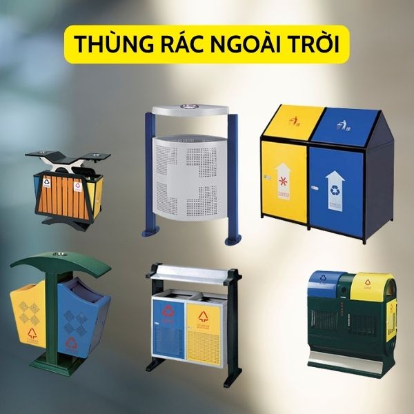 Hành Tinh Xanh - tổng kho thùng rác ngoài trời tốt