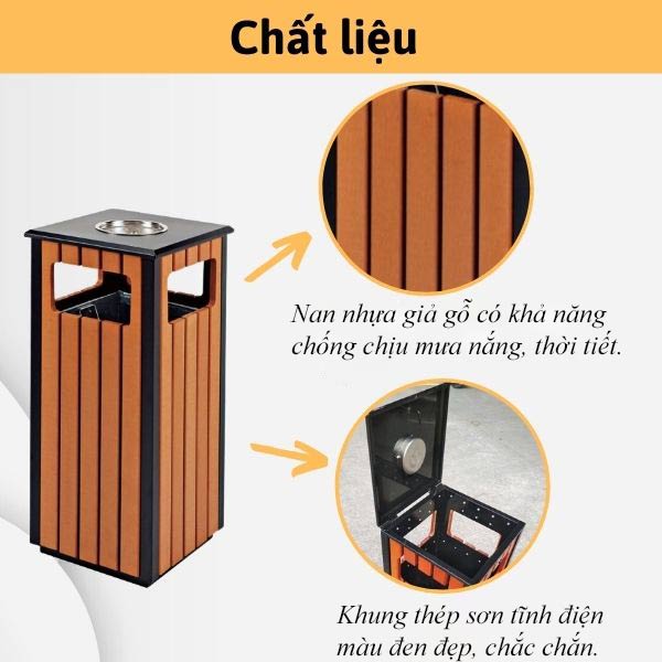 Khám phá đặc tính chất liệu thùng rác