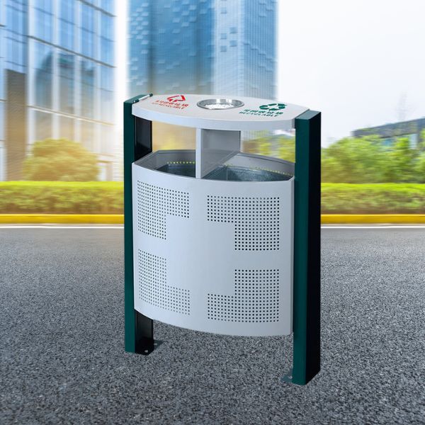 Thùng rác ngoài trời