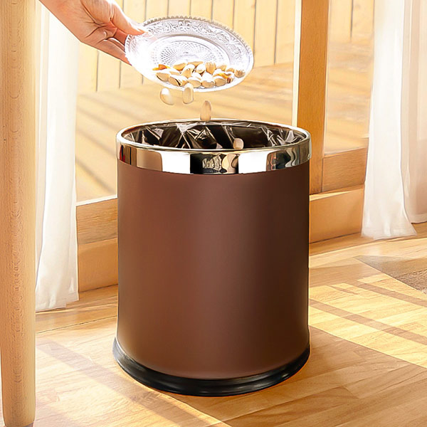 Hành Tinh Xanh sẵn kho thùng rác không nắp bằng thép cỡ nhỏ
