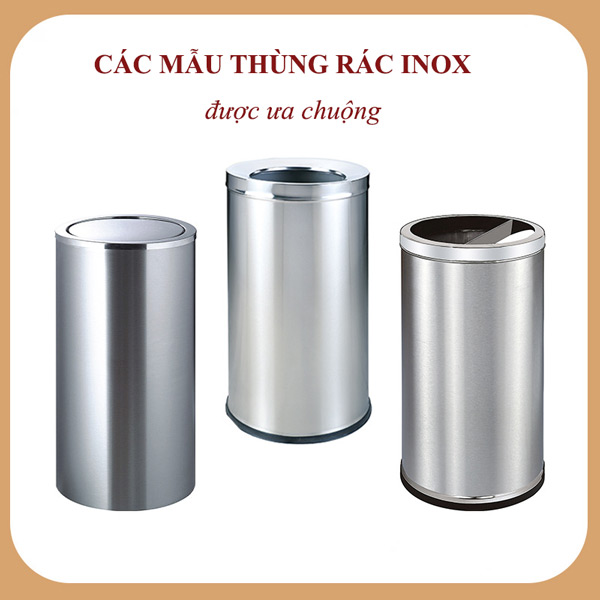 Hành Tinh Xanh sở hữu nhiều mẫu thùng rác inox giá tốt