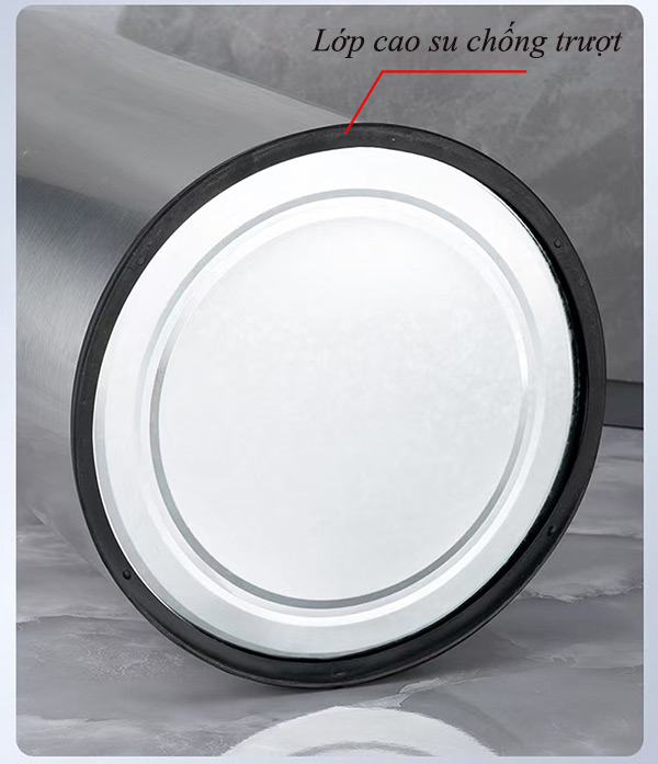 Vòng cao su bọc chân đế thùng rác