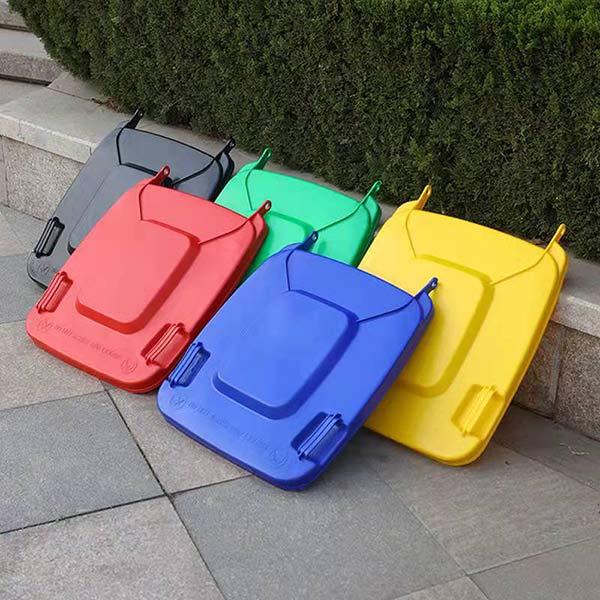 Bảng màu sắc nắp thùng rác phong phú