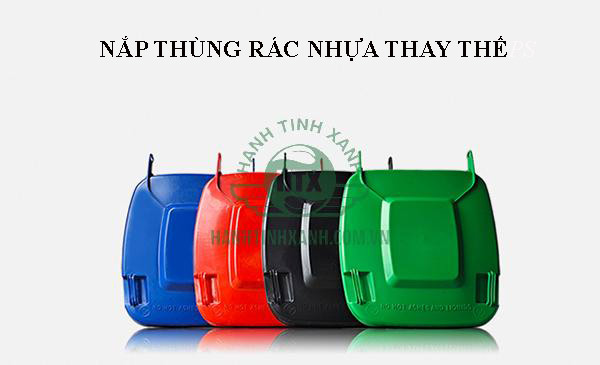 Nắp đậy thùng rác nhựa thay thế - phụ kiện cho thùng rác