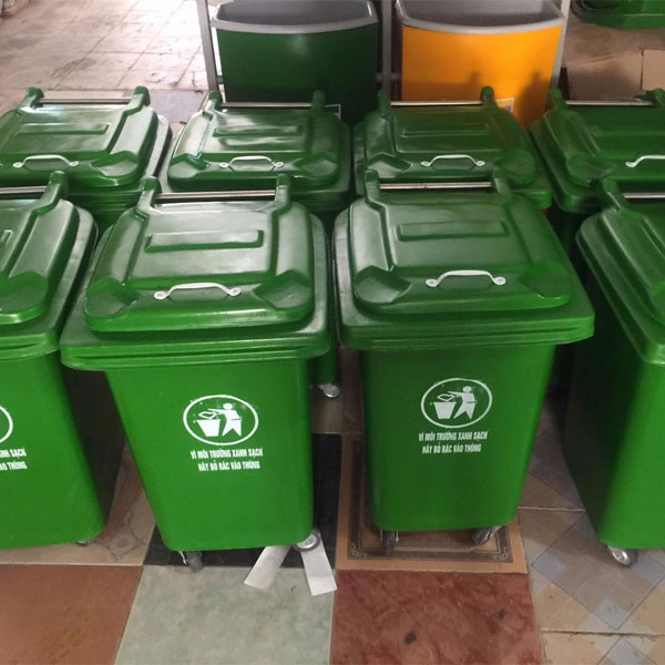 Thùng rác composite 60 lít