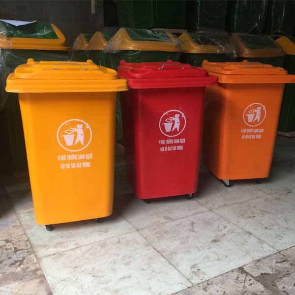 Thùng rác composite 60 lít