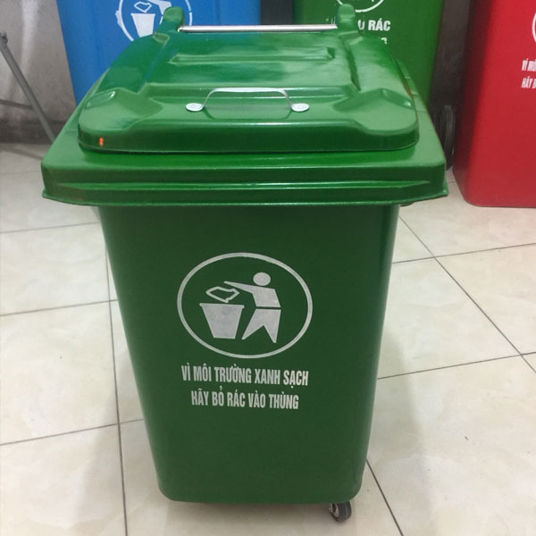 Thùng rác composite 60 lít