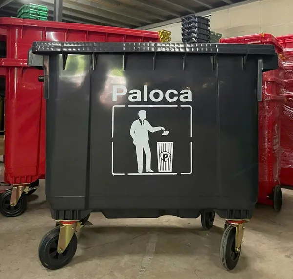 Thùng rác nhựa 1100L nhiều màu