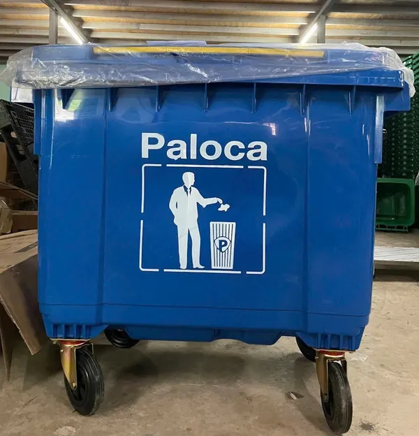 Thùng rác nhựa 1100L nhiều màu