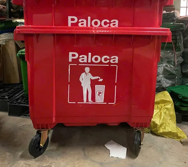 Thùng rác nhựa 1100L nhiều màu