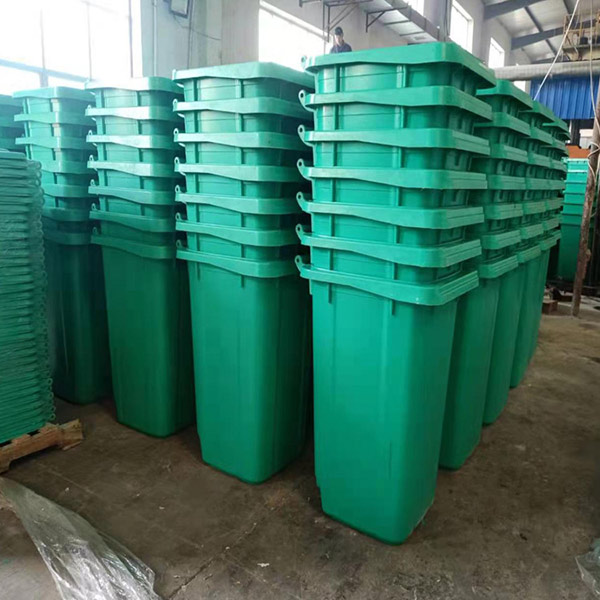 Thùng rác nhựa composite 120 lít trong kho Hành Tinh Xanh